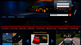 What Racinggames.ws website looked like in 2013 (11 years ago)