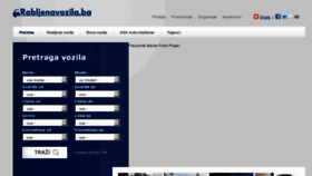 What Rabljenavozila.ba website looked like in 2013 (11 years ago)