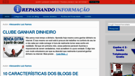 What Repassandoinformacao.com.br website looked like in 2013 (11 years ago)