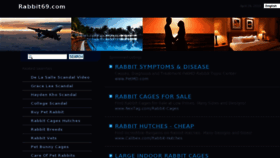What Rabbit69.com website looked like in 2013 (11 years ago)