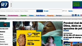 What Radiorecord.com.br website looked like in 2013 (10 years ago)