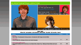 What Rupertgrintgallery.com website looked like in 2013 (10 years ago)