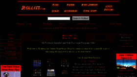 What Rollies.com website looked like in 2013 (10 years ago)