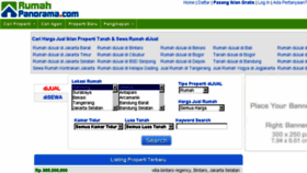 What Rumahpanorama.com website looked like in 2013 (10 years ago)