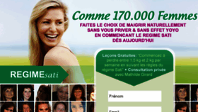 What Regimesati.com website looked like in 2013 (10 years ago)