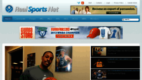 What Realsportsnet.com website looked like in 2013 (10 years ago)