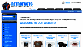 What Retrofacts.net website looked like in 2013 (10 years ago)