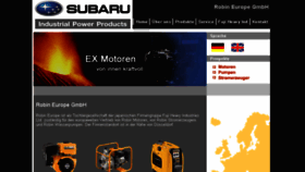 What Robin-europe.de website looked like in 2013 (10 years ago)
