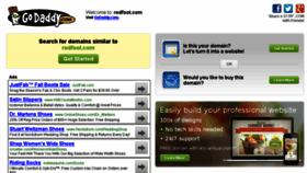What Redfoot.com website looked like in 2013 (10 years ago)