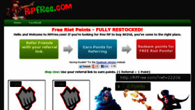 What Rpfree.com website looked like in 2013 (10 years ago)