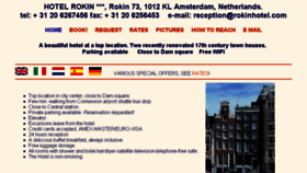What Rokinhotel.com website looked like in 2013 (10 years ago)