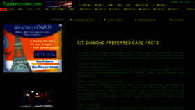 What Radarscream.com website looked like in 2013 (10 years ago)