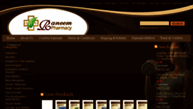 What Raneempharmacy.com website looked like in 2013 (10 years ago)