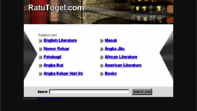 What Ratutogel.com website looked like in 2013 (10 years ago)