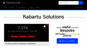 What Rabartu.info website looked like in 2014 (10 years ago)