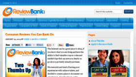 What Reviewbank.com website looked like in 2014 (10 years ago)