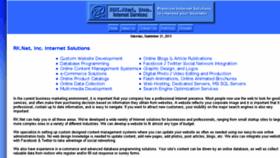 What Rk.net website looked like in 2014 (10 years ago)