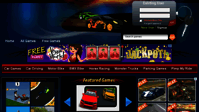 What Racinggames.ws website looked like in 2014 (10 years ago)