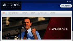 What Randybrogdon.com website looked like in 2014 (10 years ago)