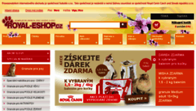 What Royal-eshop.cz website looked like in 2014 (10 years ago)