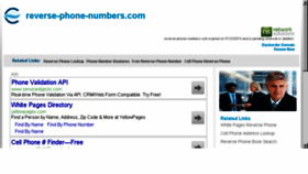 What Reverse-phone-numbers.com website looked like in 2014 (10 years ago)