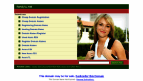 What Rendylu.net website looked like in 2014 (10 years ago)