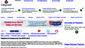 What Rpet.collegecutoff.com website looked like in 2014 (10 years ago)