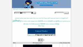 What Rankingchan.info website looked like in 2014 (10 years ago)