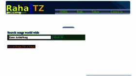 What Rahatz.com website looked like in 2014 (10 years ago)