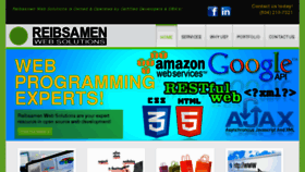 What Reibsamen.com website looked like in 2014 (10 years ago)