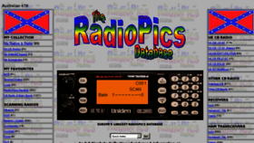 What Radiopics.com website looked like in 2014 (10 years ago)