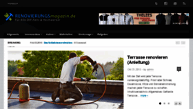 What Renovierungsmagazin.de website looked like in 2014 (10 years ago)