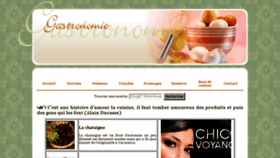 What Recettecuisinegastronomie.fr website looked like in 2014 (10 years ago)