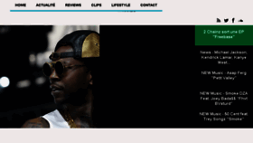 What Rap-actualite.com website looked like in 2014 (10 years ago)
