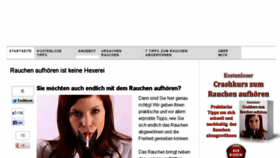 What Rauchenaufhoeren24.de website looked like in 2014 (10 years ago)