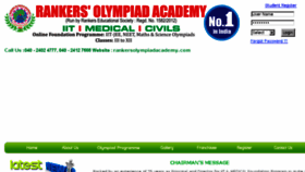 What Rankersolympiadacademy.com website looked like in 2014 (10 years ago)