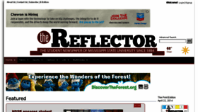 What Reflector-online.com website looked like in 2014 (10 years ago)