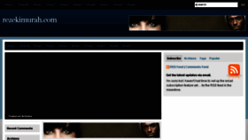 What Rezekimurah.com website looked like in 2014 (10 years ago)