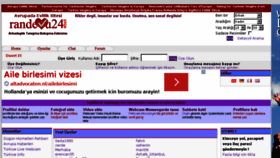 What Randevu24.net website looked like in 2014 (10 years ago)