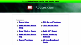 What Router.com website looked like in 2014 (10 years ago)