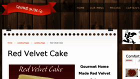 What Red-velvet-cake.com website looked like in 2014 (9 years ago)
