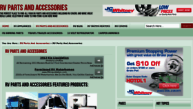 What Rvpartsandaccessories.org website looked like in 2014 (9 years ago)