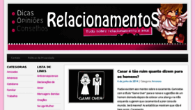 What Relacionamentos.org website looked like in 2014 (9 years ago)