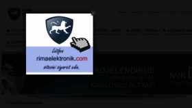 What Rimaelektronik.net website looked like in 2014 (9 years ago)