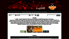 What Rankraider.de website looked like in 2014 (10 years ago)