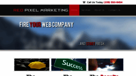What Redpixelmarketing.com website looked like in 2014 (9 years ago)