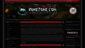What Runezone.com website looked like in 2014 (9 years ago)