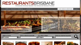 What Restaurantsbrisbane.com website looked like in 2014 (9 years ago)
