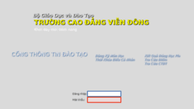 What Res.viendong.edu.vn website looked like in 2014 (9 years ago)