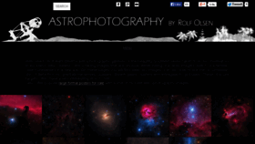 What Rolfolsenastrophotography.com website looked like in 2014 (10 years ago)